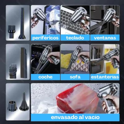 Aspirador Pro Max 4 en 1 (Negro) + Regalos exclusivos