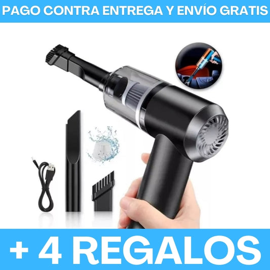 Aspirador Pro Max 4 en 1 (Negro) + Regalos exclusivos